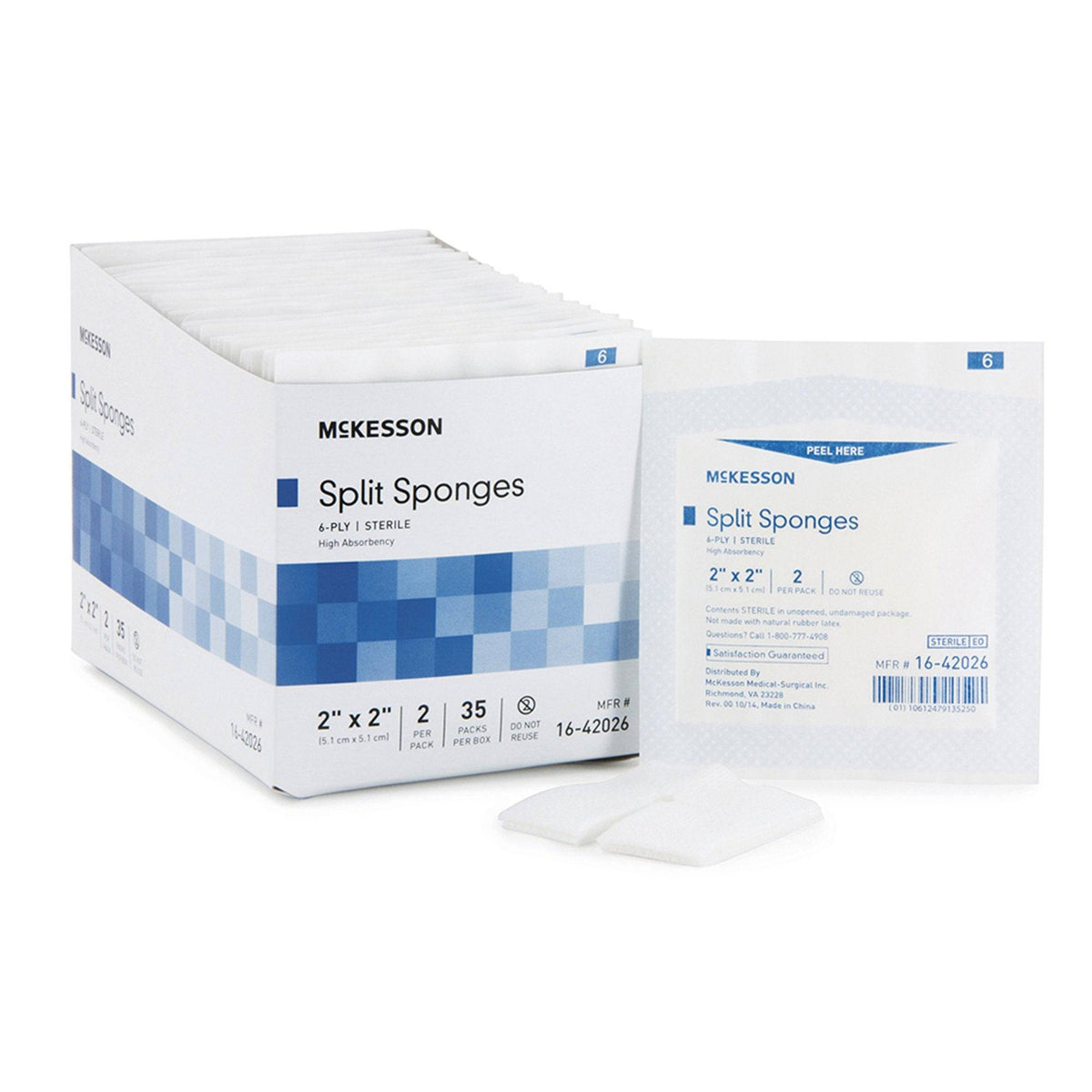 McKesson Split Sponges — MedicalRite