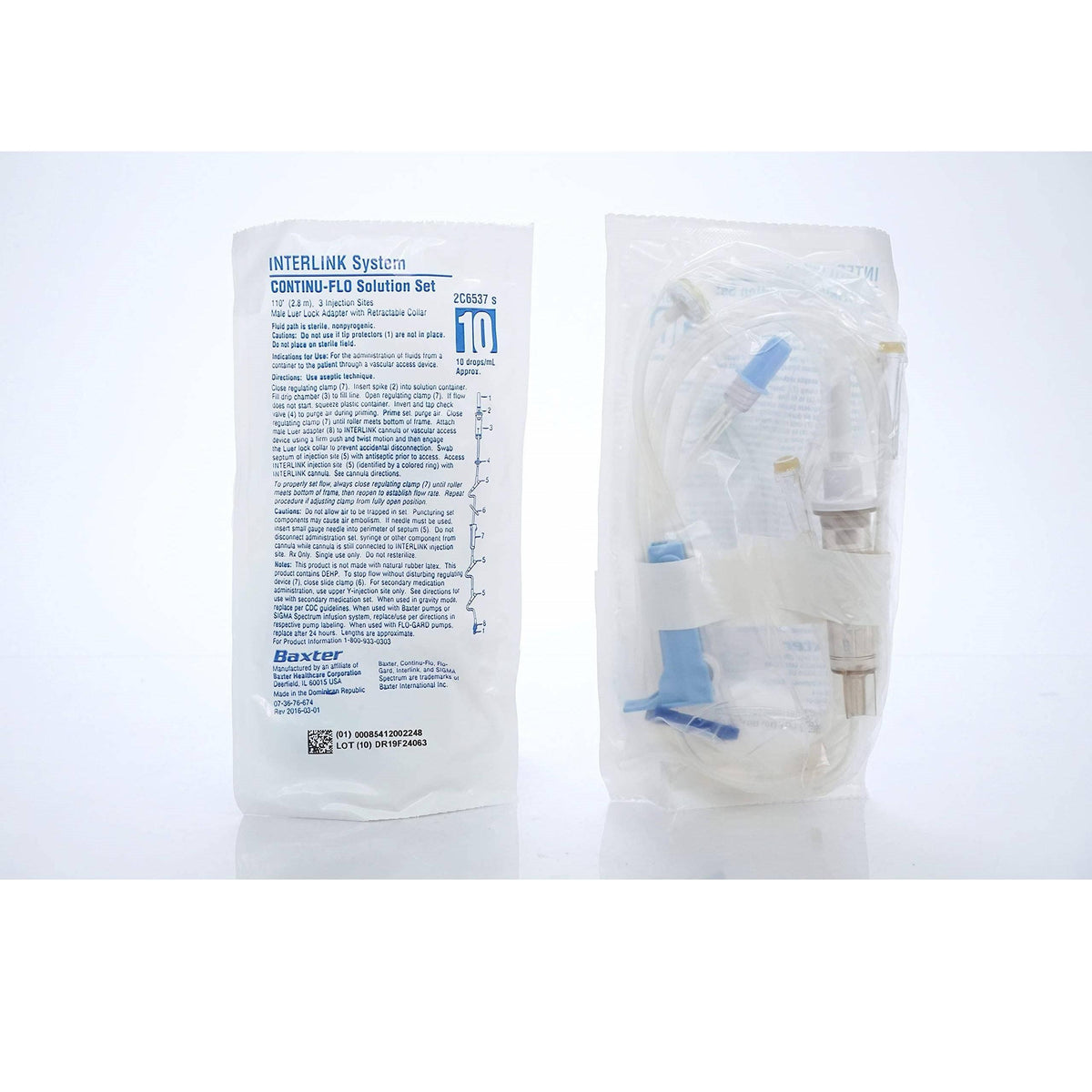 Flo Set Fs14 Continu-Flo IV Solution Set with 3Y Site — MedicalRite