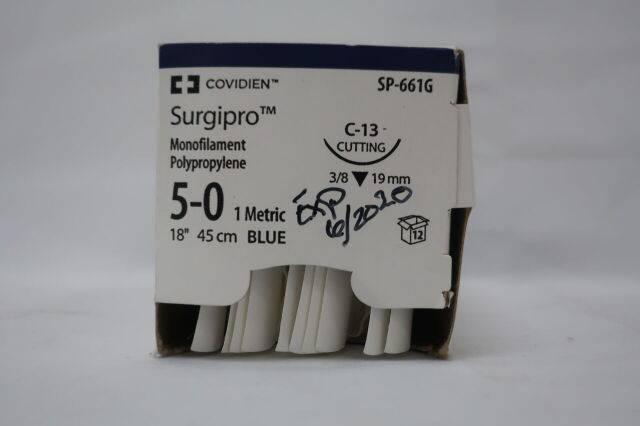 Surgipro Monofilament Sutures w Reverse Cutting