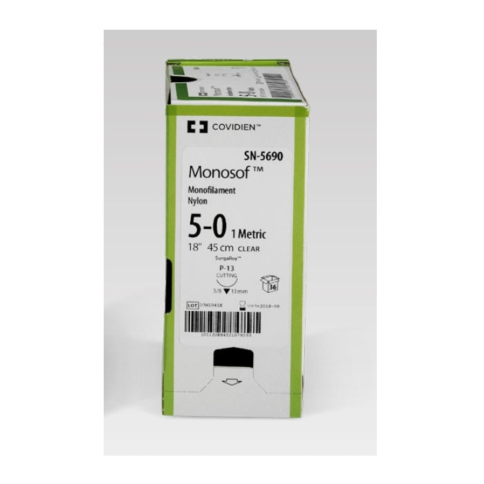 Monosof Monofilament Sutures w Premium Reverse Cutting