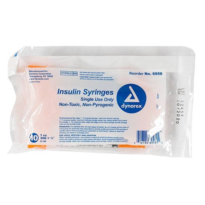 1 mL Insulin Syringe