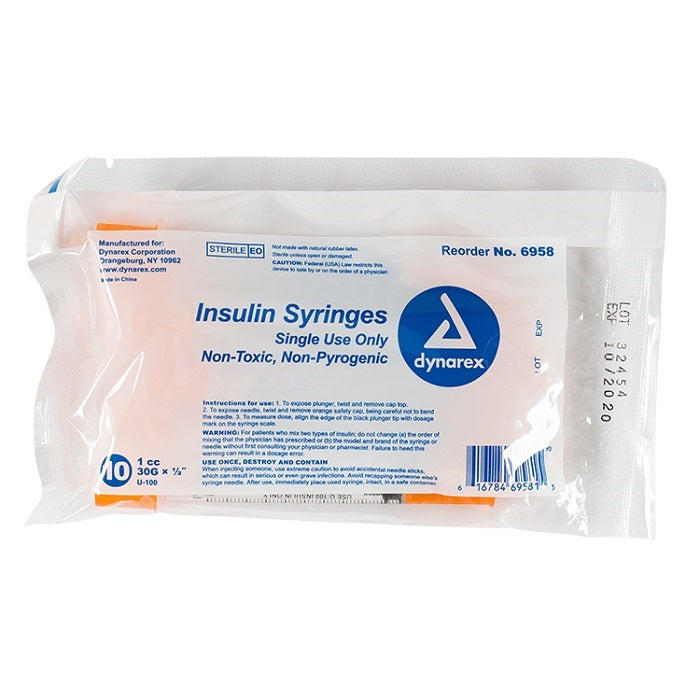 1 mL Insulin Syringe