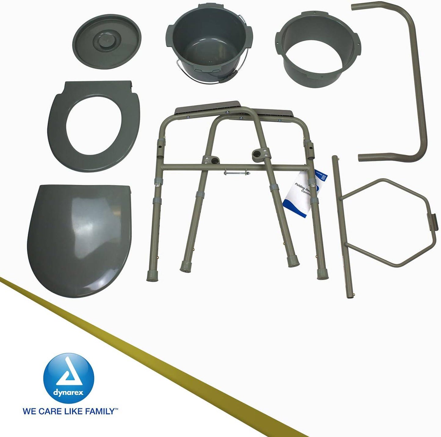 Folding Bedside Commode