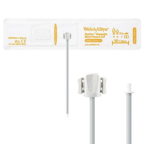 FlexiPort Disposable Pediatric BP Cuffs with 1 Tube and Connector