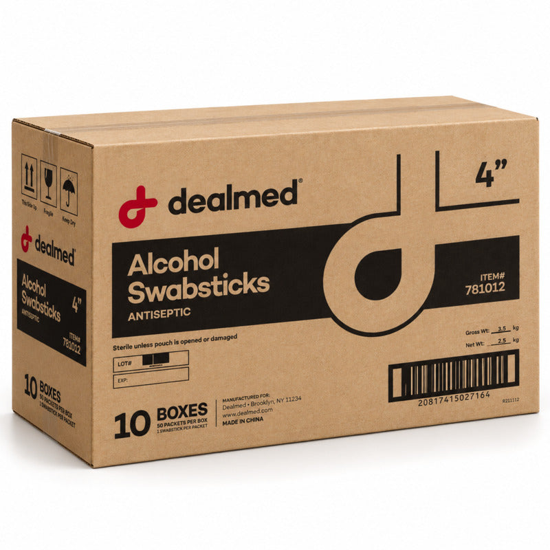 Antiseptic Alcohol Swabsticks