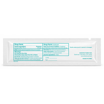 Antiseptic Alcohol Swabsticks