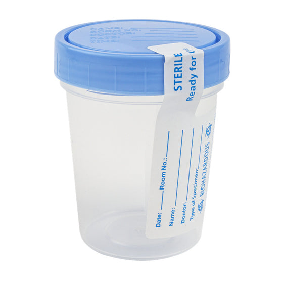 Specimen Containers with Leak Resistant Lid
