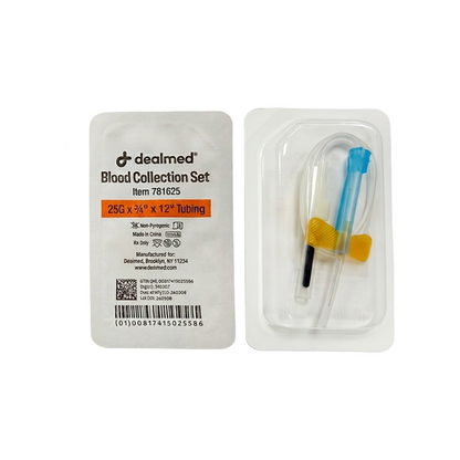 Blood Collection Set with 12" Tubing