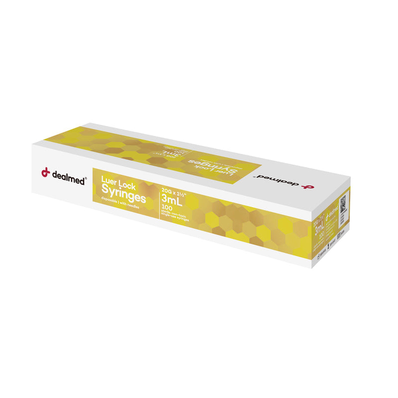 3 mL Syringes with Luer Lock Needle