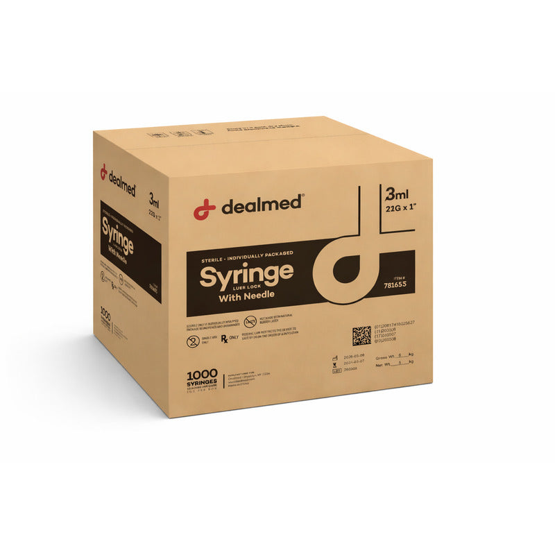 3 mL Syringes with Luer Lock Needle