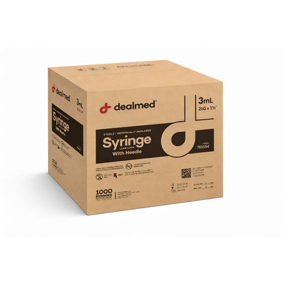 3 mL Syringes with Luer Lock Needle