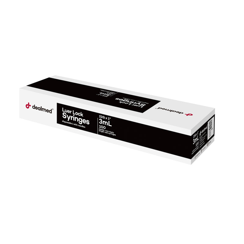 3 mL Syringes with Luer Lock Needle