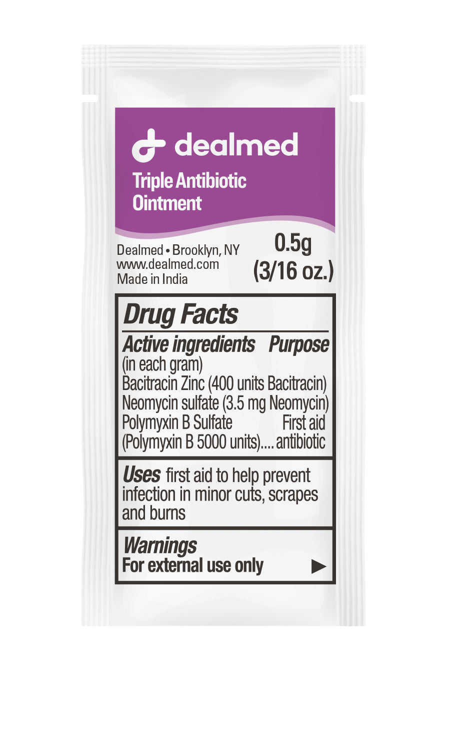 Triple Antibiotic Ointment for Cuts, Scrapes and Burns