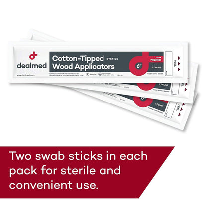 Cotton Tipped Wood Applicators