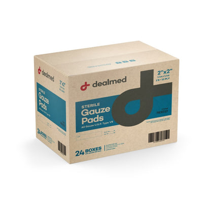 Sterile 12-Ply Woven Gauze Pads: Highly Absorbent & Non-Stick