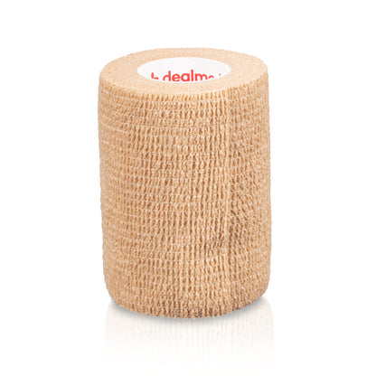 Flexible Cohesive Tan Latex Bandage