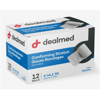 Conforming Stretch Gauze Bandages Roll - Non-Sterile