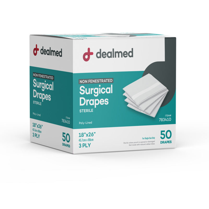 Non-Fenestrated Surgical Drapes