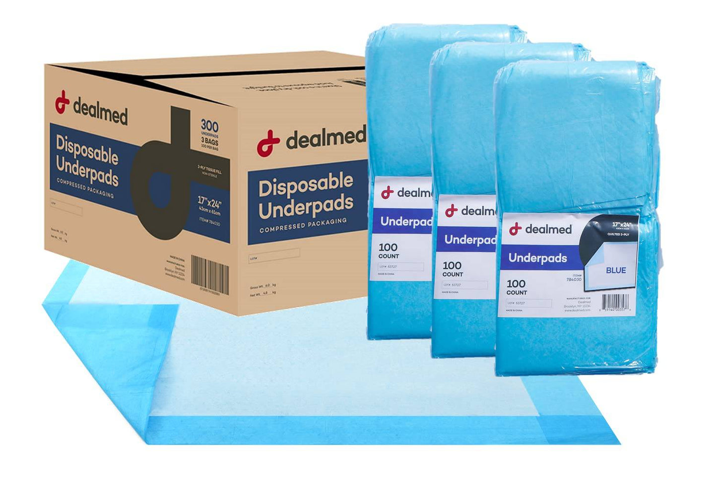 Standard Heavy Absorbency Underpads