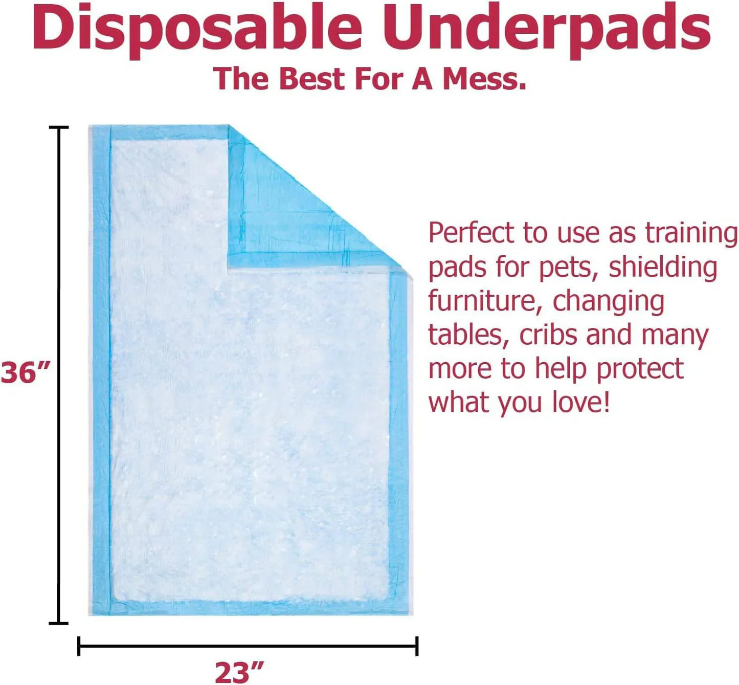 Moderate Absorbency Underpad