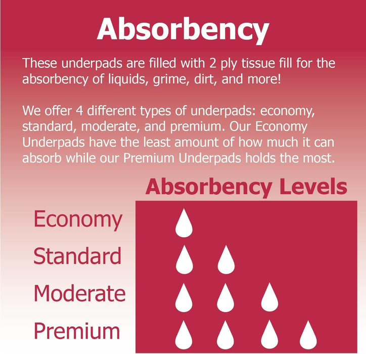 Underpad Moderate Absorbency