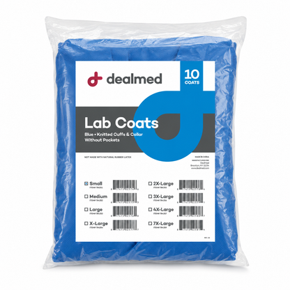 Disposable Blue SMS Lab Coat