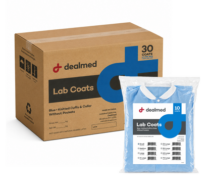 Disposable Blue SMS Lab Coat