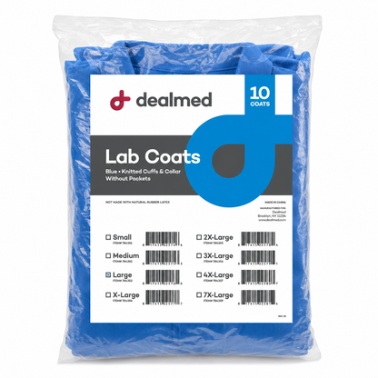Disposable Blue SMS Lab Coat