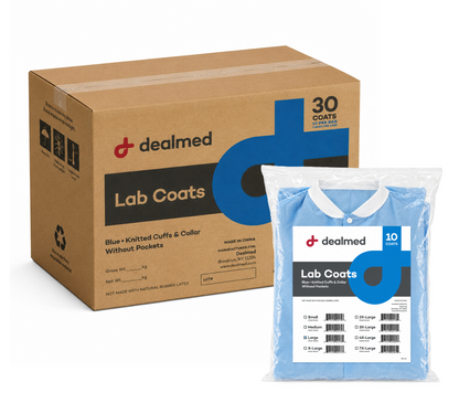 Disposable Blue SMS Lab Coat
