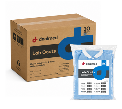 Disposable Blue SMS Lab Coat
