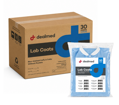 Disposable Blue SMS Lab Coat