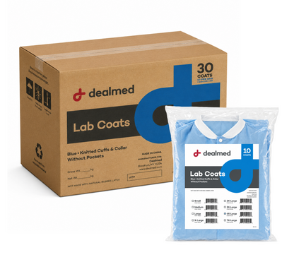 Disposable Blue SMS Lab Coat
