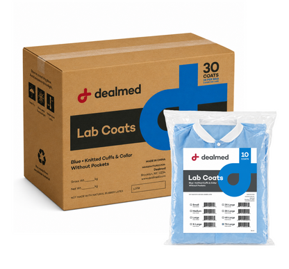 Disposable Blue SMS Lab Coat