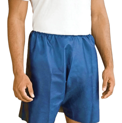 Non-Woven Exam Shorts: Comfortable & Hygienic with Elastic Waistband