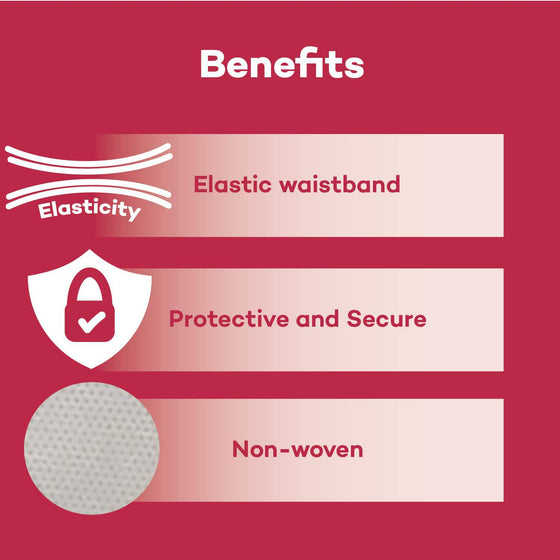 Non-Woven Exam Shorts: Comfortable & Hygienic with Elastic Waistband