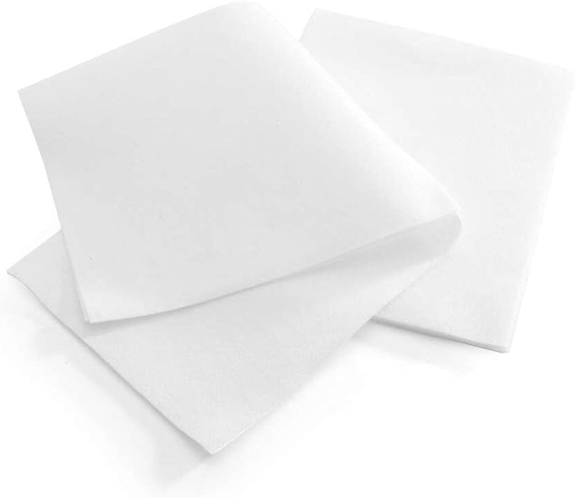 Disposable Airlaid Dry Washcloths - Gentle, Multipurpose, and Durable for Skin Care