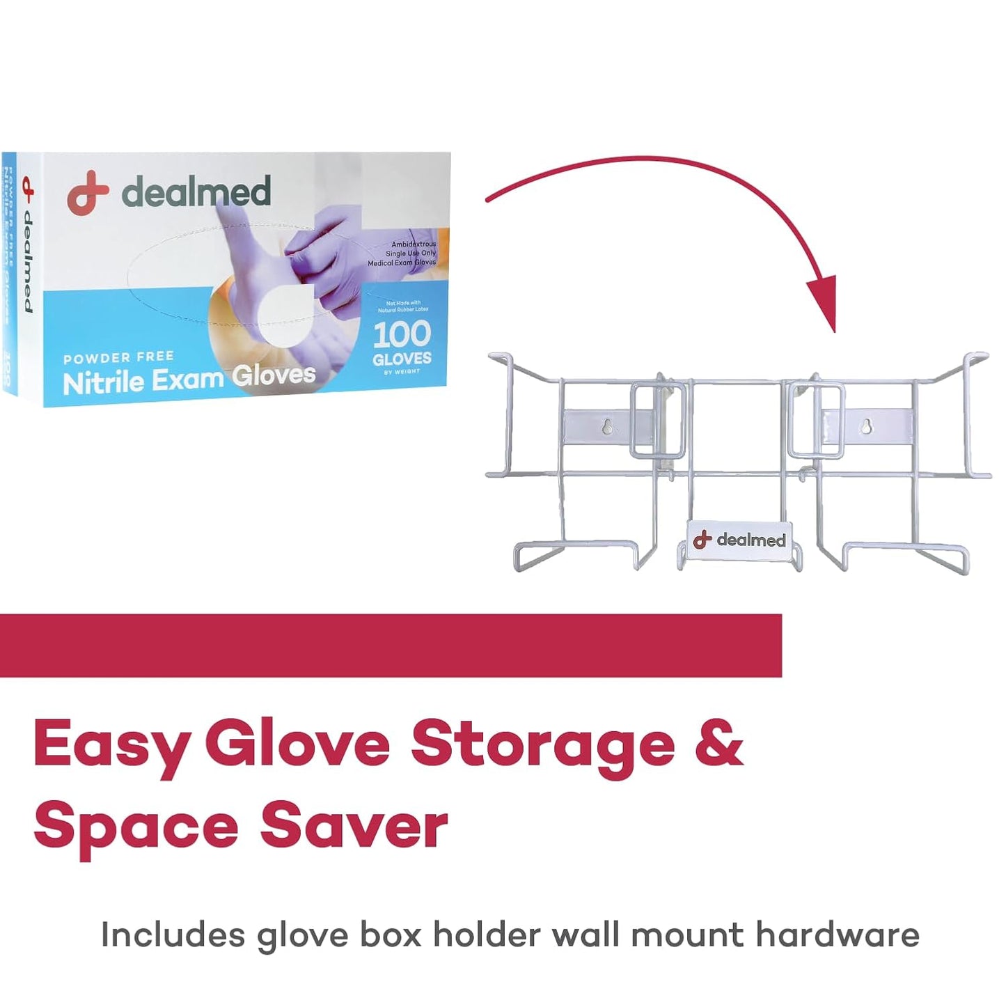 Horizontal Glove Box Holder