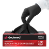 Black Nitrile Exam Gloves