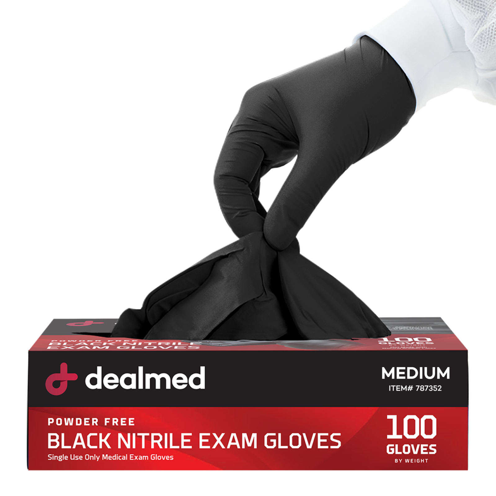 Black Nitrile Exam Gloves — Medicalrite