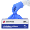 Blue Nitrile Exam Gloves