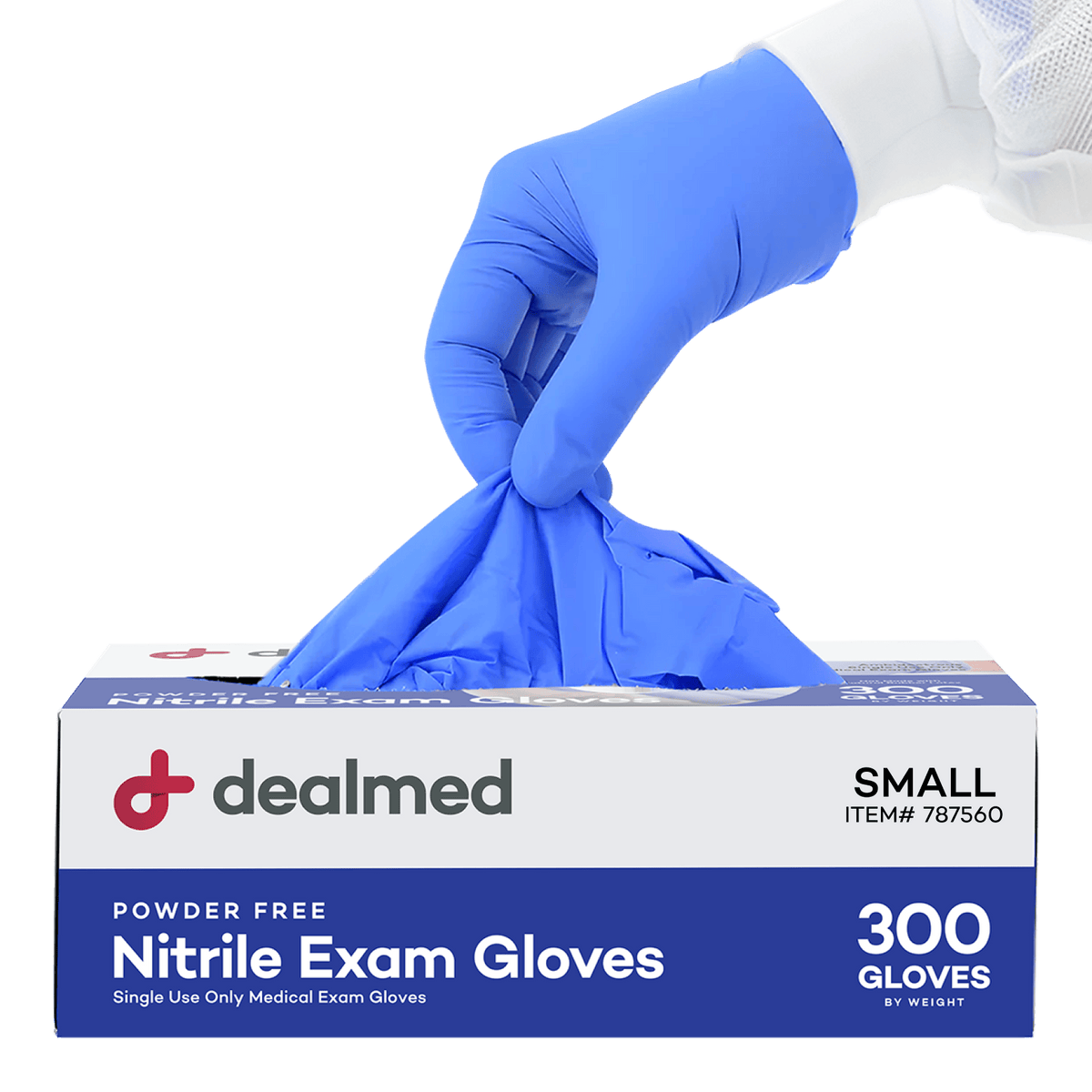 Blue Nitrile Exam Gloves — MedicalRite