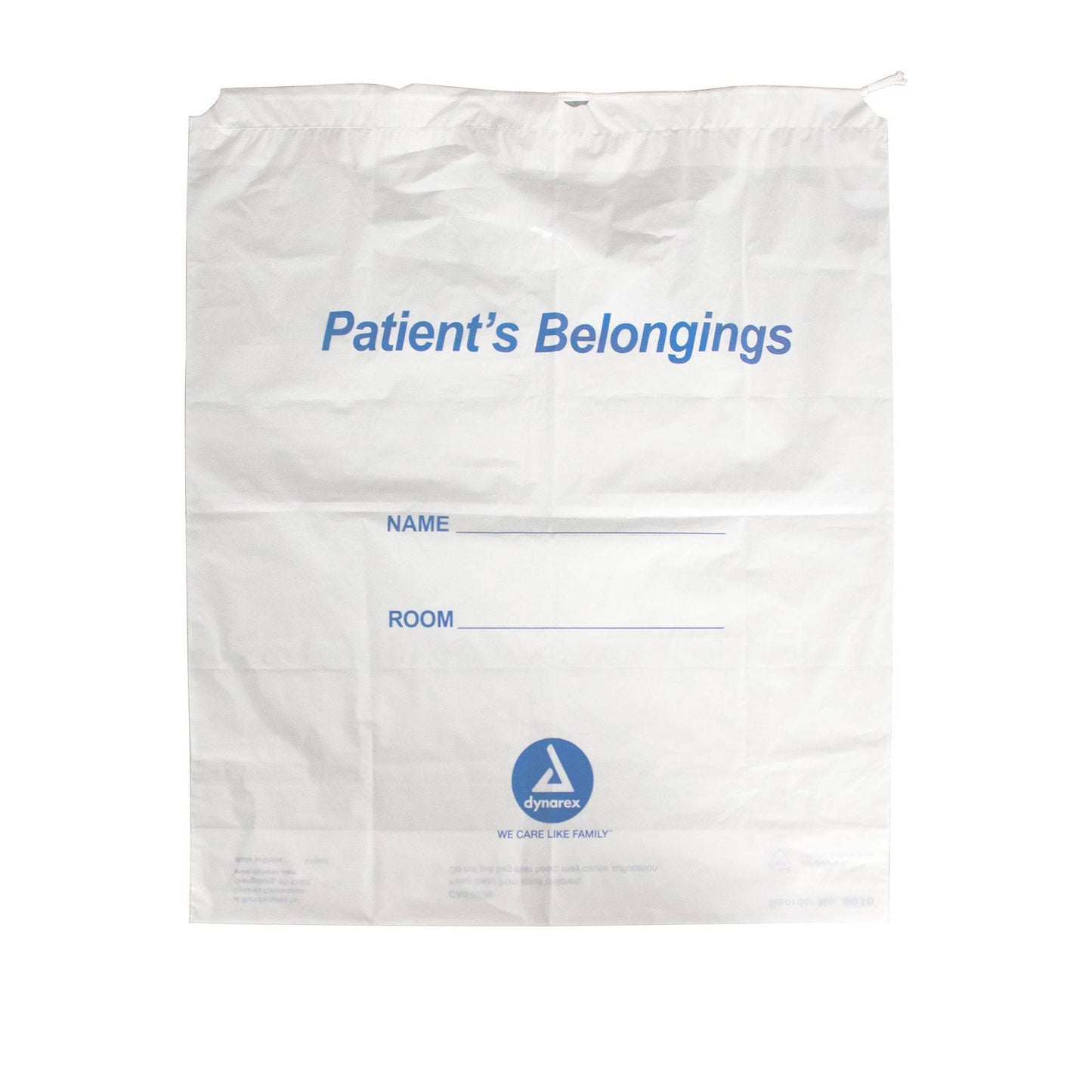 Patient Belongings Bag Drawstring