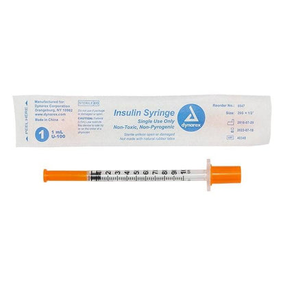 1 mL Insulin Syringe