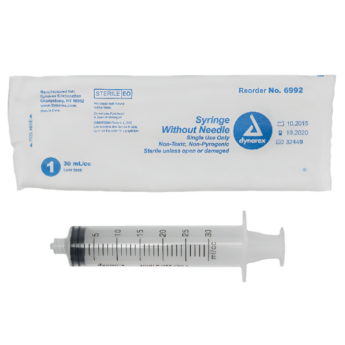 Syringes Without Needle, Luer Lock