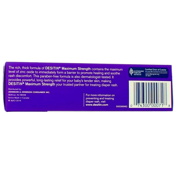 DESITIN Maximum Strength Original Paste, 4 oz Tube