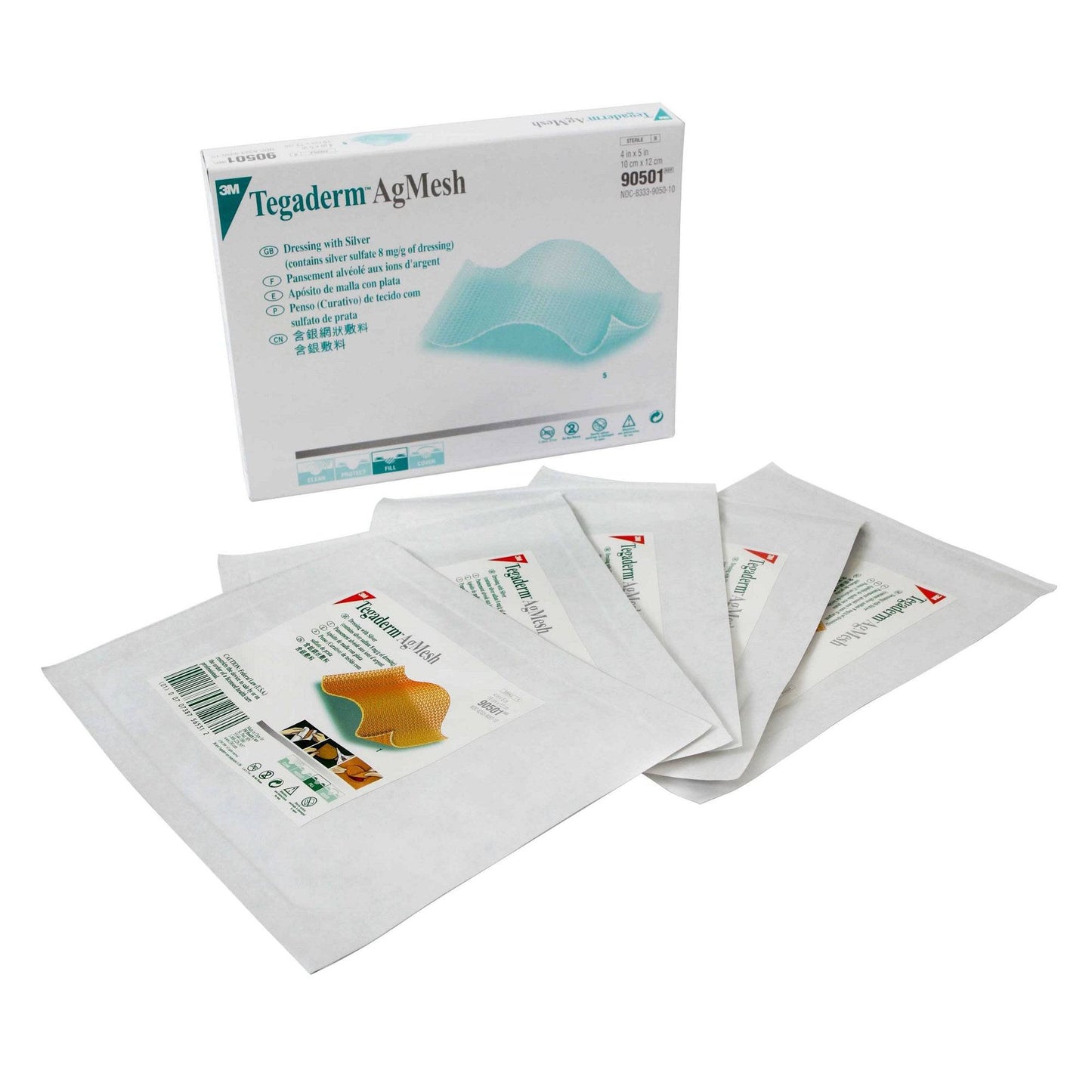 Tegaderm Alginate AG Mesh Dressing