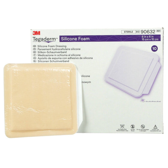 Tegaderm Silicone Foam Border Dressing