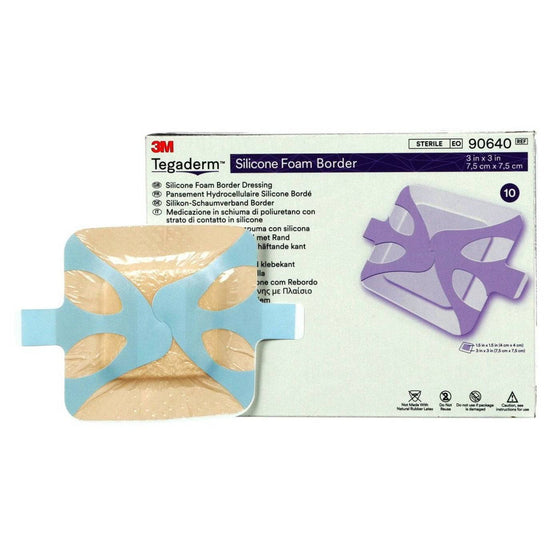 Tegaderm Silicone Foam Border Dressing