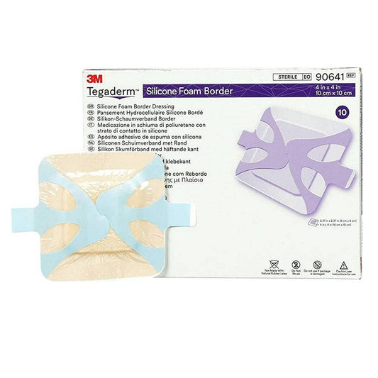 Foam Border Silicone Dressing