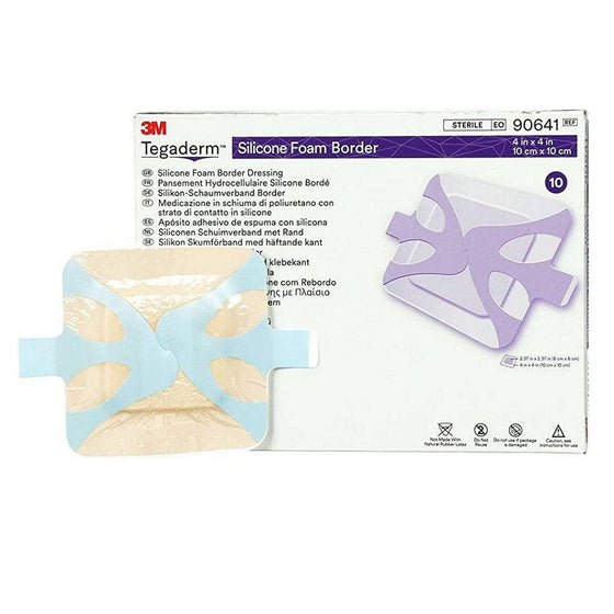 Foam Border Silicone Dressing